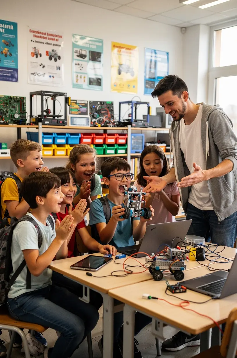 Imagine cu panouri solare integrate în arhitectura urbană pentru susținerea unui stil de viață durabil.