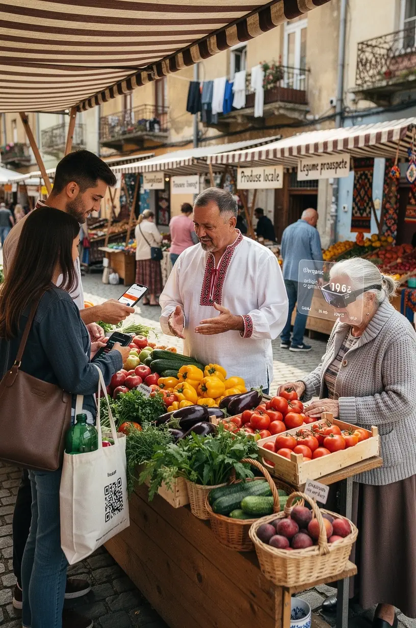 Fotografie a unei familii folosind tehnologii smart home pentru a-și îmbunătăți confortul și siguranța în locuință.